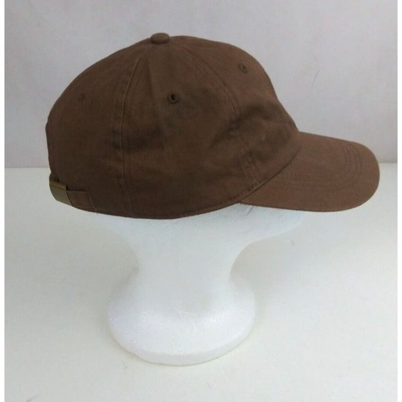 Brown With Embroidered Poop Emoji Adjustable Baseball Cap - Picture 2 of 6